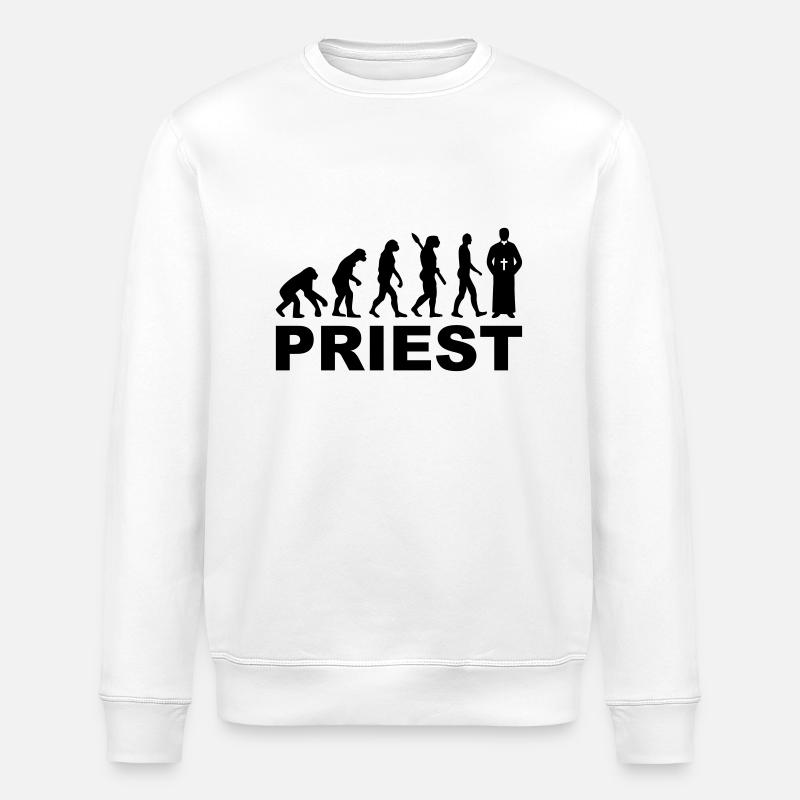 Pasteur - Sweat bio ROLLER Stanley/Stella Unisexe - blanc