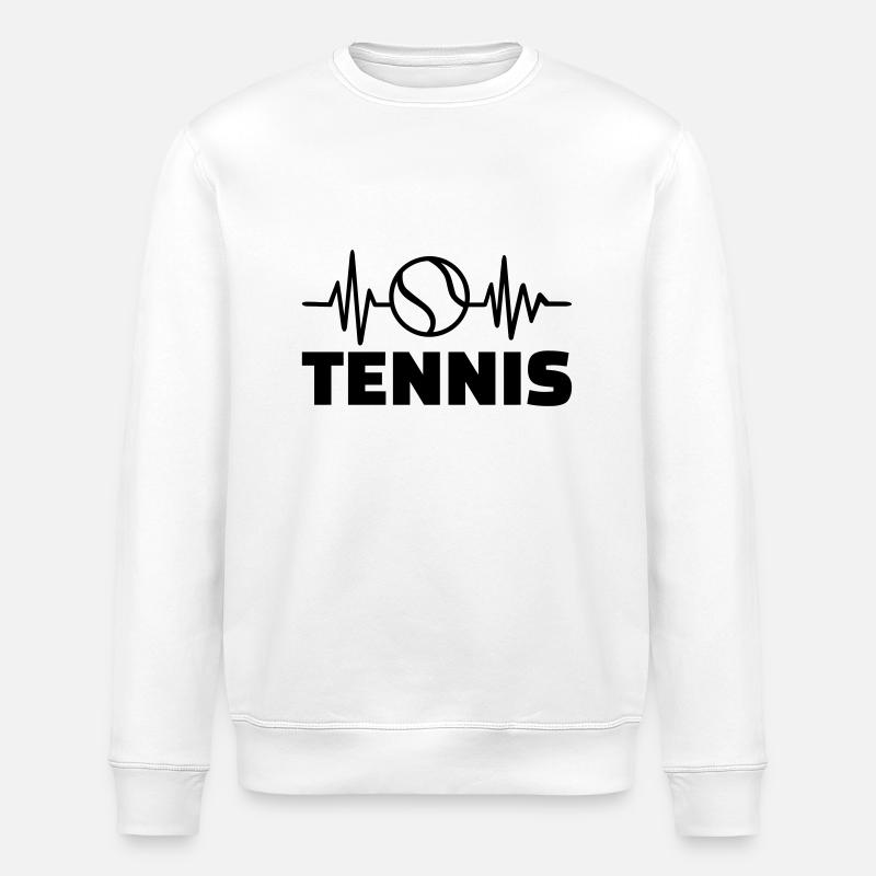 Tennis - Sweat bio ROLLER Stanley/Stella Unisexe - blanc