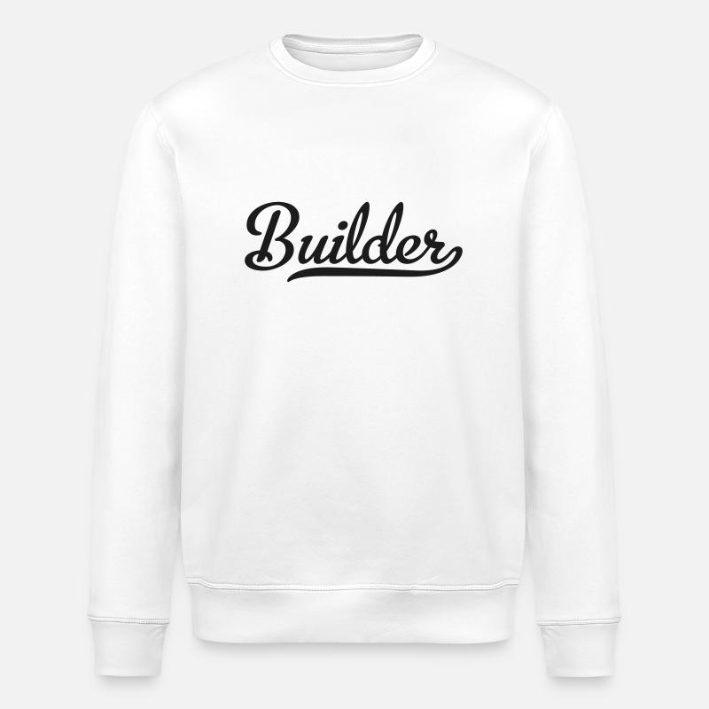 Constructeur - Sweat bio ROLLER Stanley/Stella Unisexe - blanc