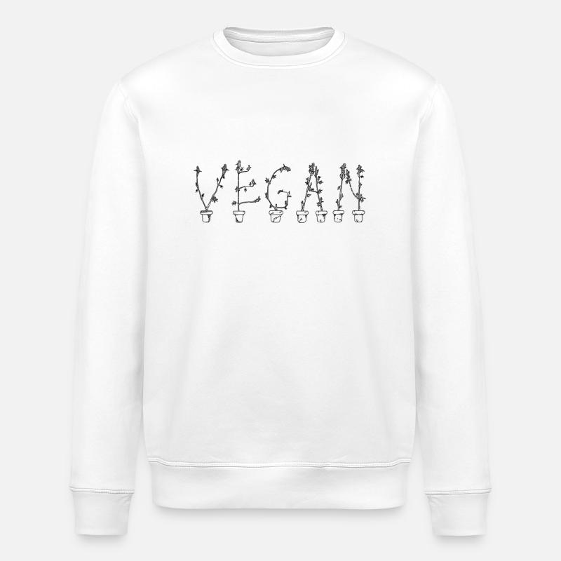 VEGAN - Stanley/Stella Unisex Bio-Sweatshirt ROLLER - Weiß