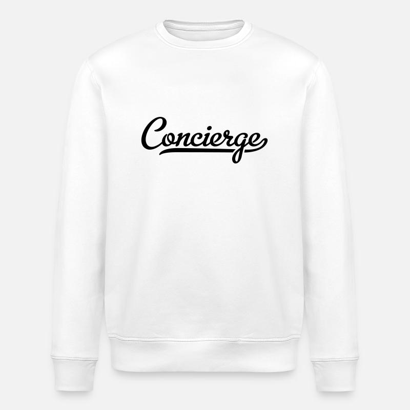 Concierge - Sweat bio ROLLER Stanley/Stella Unisexe - blanc