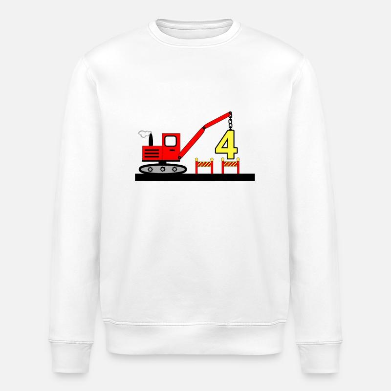 Bagger - Stanley/Stella Unisex Bio-Sweatshirt ROLLER - Weiß