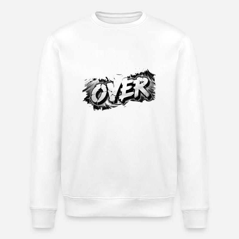 ÜBER - Stanley/Stella Unisex Bio-Sweatshirt ROLLER - Weiß