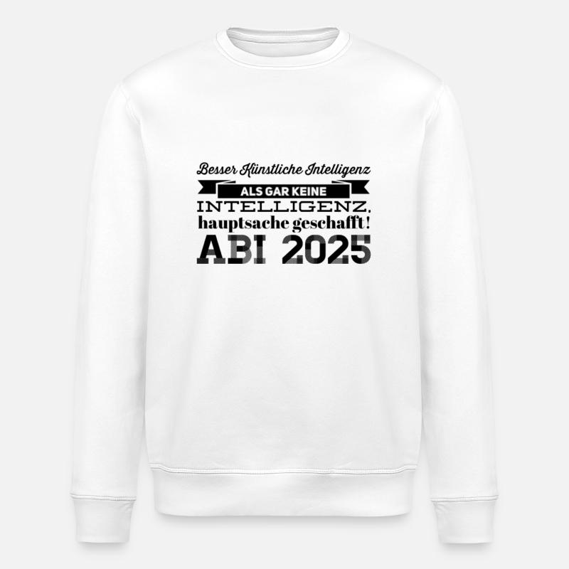 ABI Shirt - Stanley/Stella Unisex Bio-Sweatshirt ROLLER - Weiß