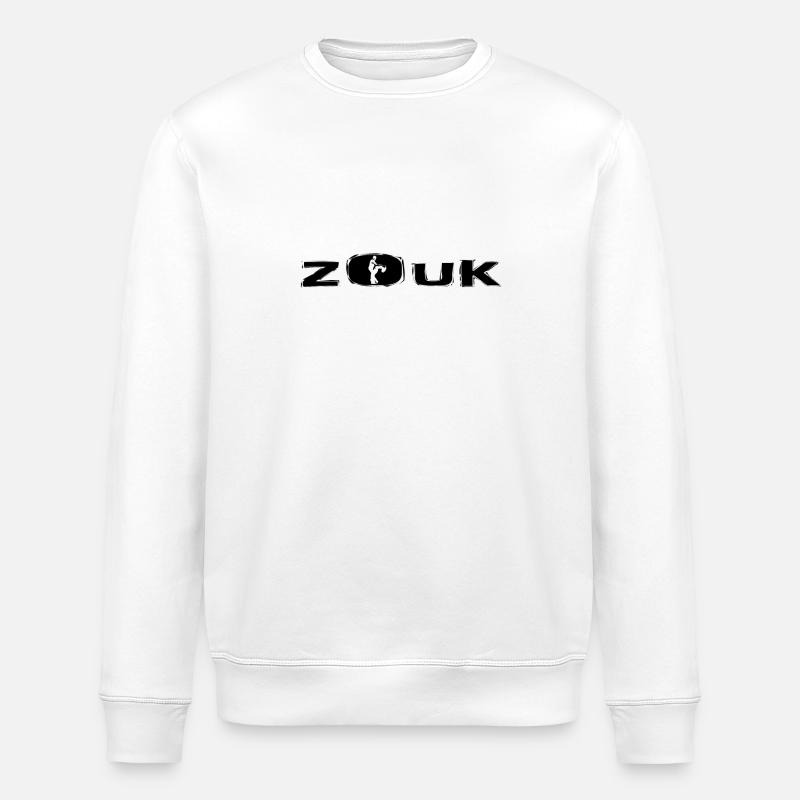 Licence to zouk - Stanley/Stella ROLLER Unisex Organic Sweatshirt - white