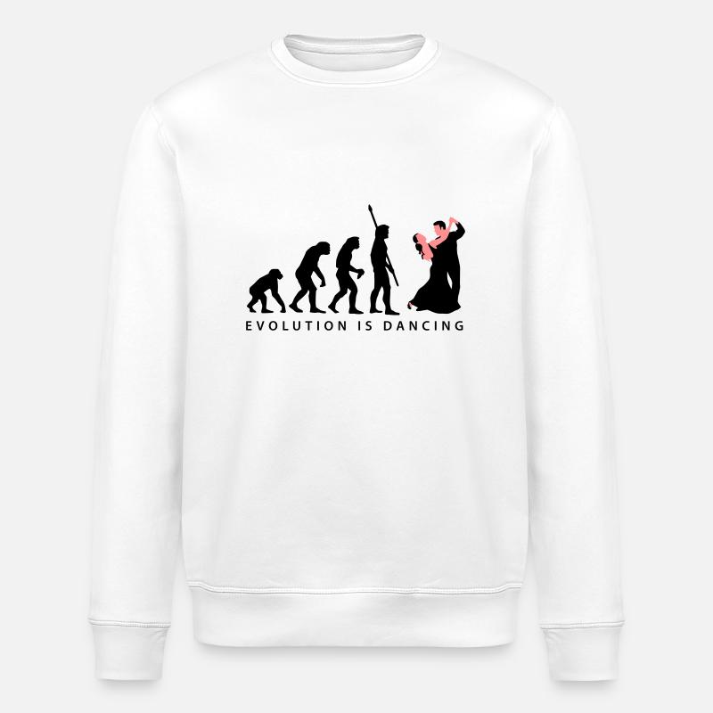 evolution_tanzpaar_b_2c - Stanley/Stella Unisex Bio-Sweatshirt ROLLER - Weiß