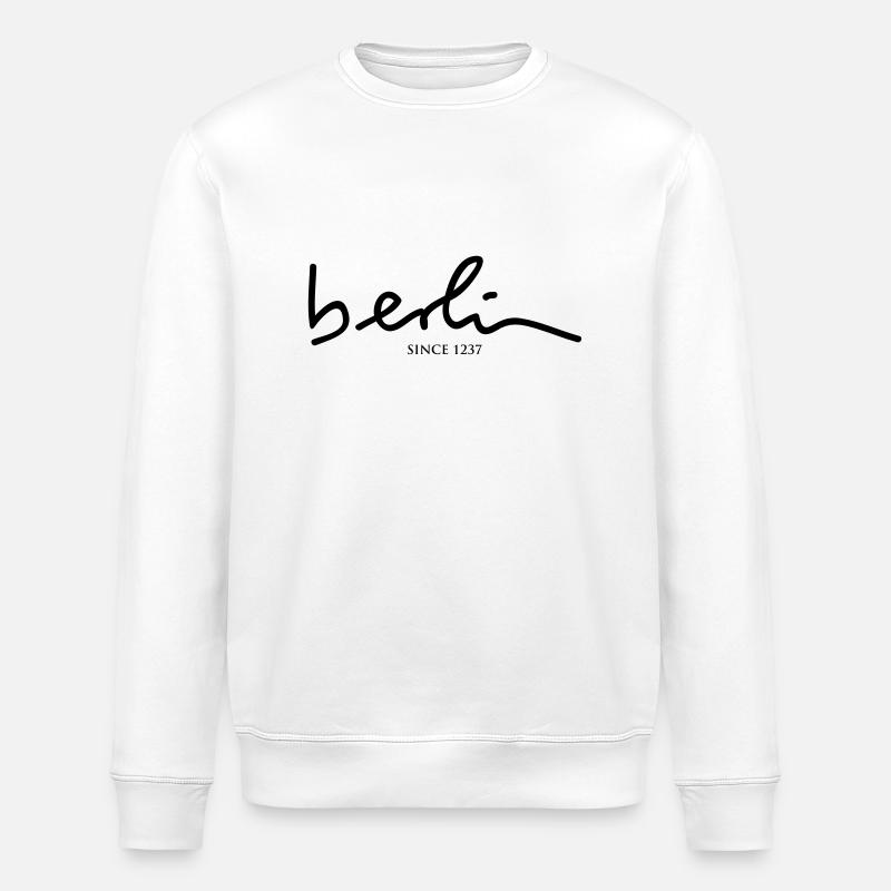 Berlin - Sweat bio ROLLER Stanley/Stella Unisexe - blanc