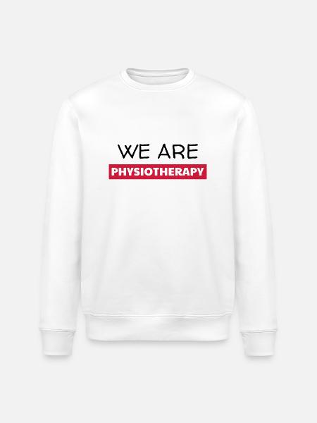 Krankengymnast / Krankengymnastin / Physio / - Stanley/Stella Unisex Bio-Sweatshirt ROLLER - Weiß