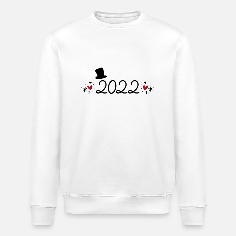 2022 - Stanley/Stella ROLLER Unisex Organic Sweatshirt - white