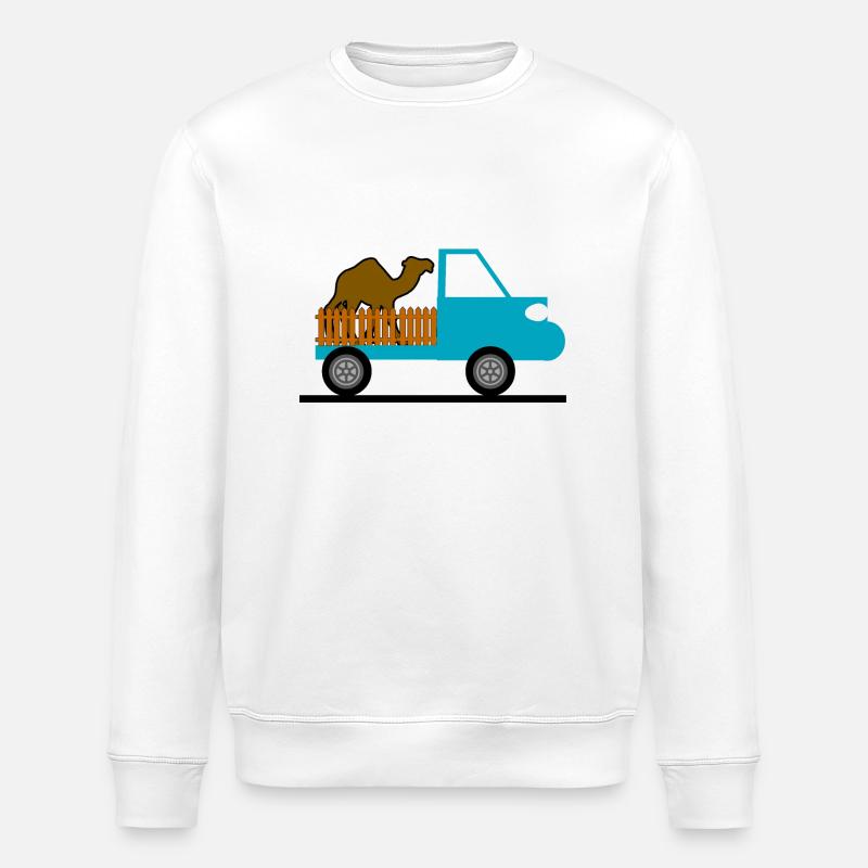 Camion - Sweat bio ROLLER Stanley/Stella Unisexe - blanc