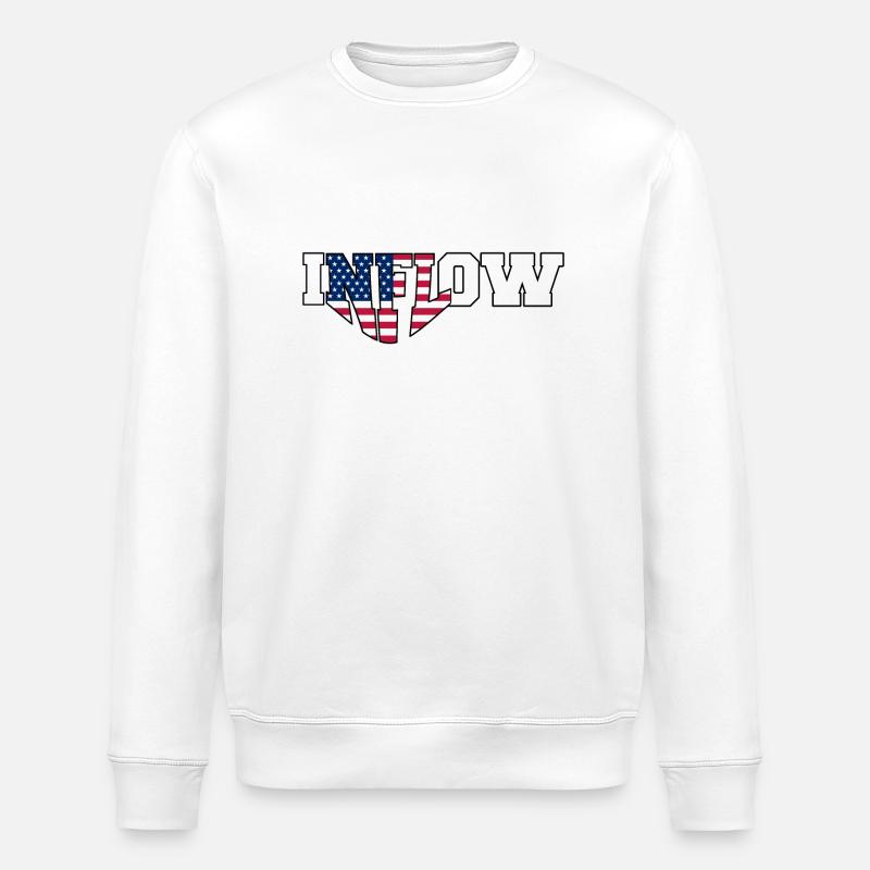 INFLOW | Election 2024 - Stanley/Stella Unisex Bio-Sweatshirt ROLLER - Weiß