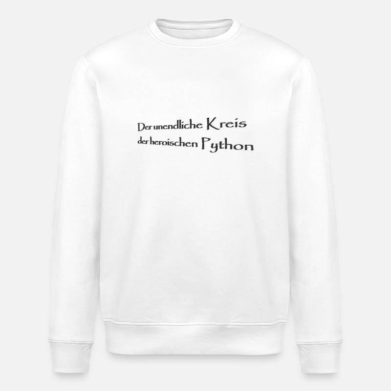 Der unendliche Kreis - Stanley/Stella Unisex Bio-Sweatshirt ROLLER - Weiß