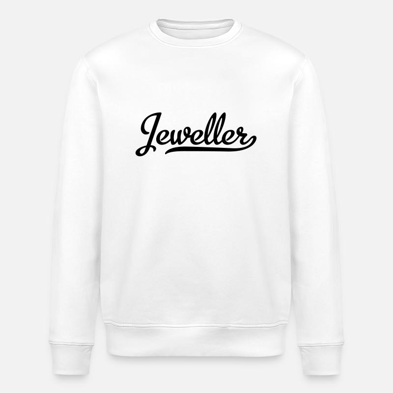Bijoutier - Sweat bio ROLLER Stanley/Stella Unisexe - blanc