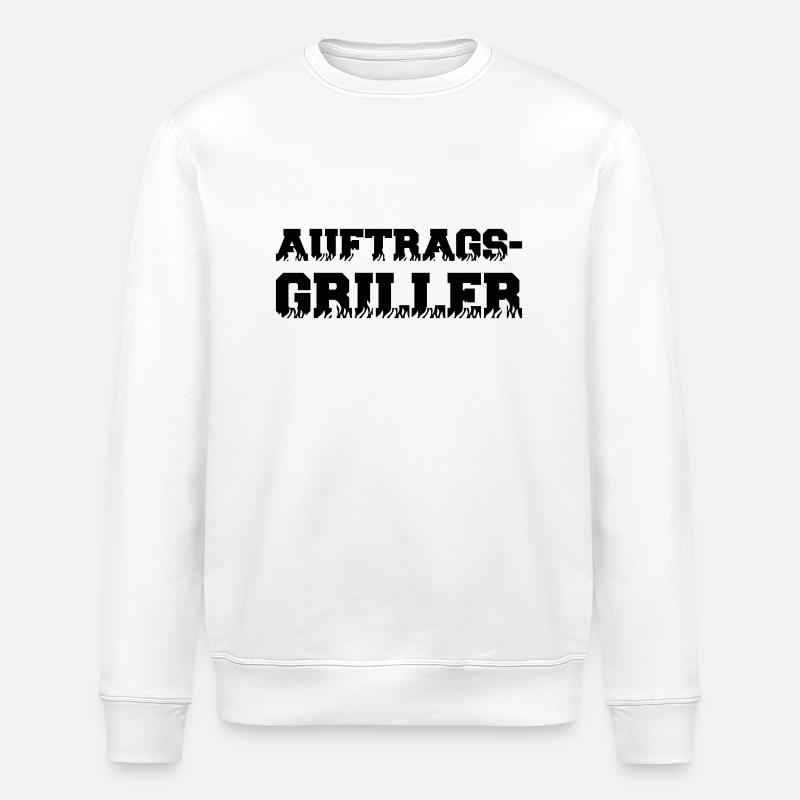 Contract Griller - Stanley/Stella ROLLER Unisex Organic Sweatshirt - white