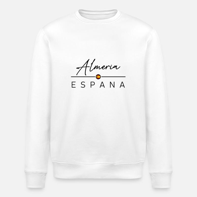 Spain - Almeria - Spain - España - Stanley/Stella ROLLER Unisex Organic Sweatshirt - white
