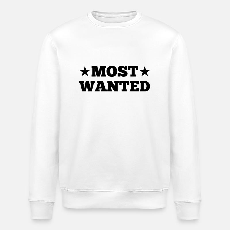 Most Wanted - Stanley/Stella ROLLER Unisex Organic Sweatshirt - white