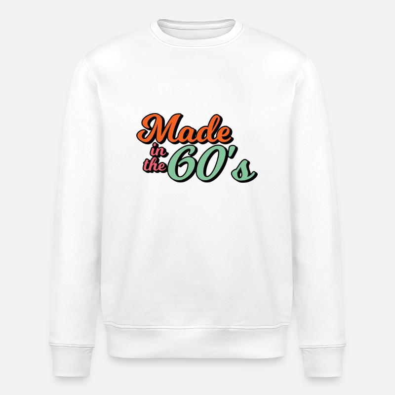 Fabriqué dans les années 60 - Sweat bio ROLLER Stanley/Stella Unisexe - blanc