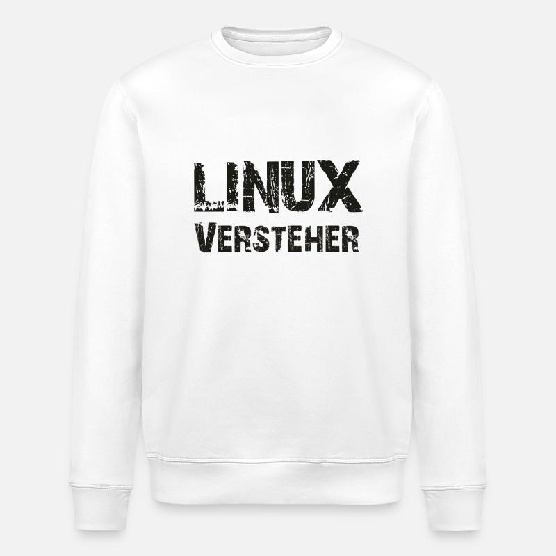 entendeurs linux - Sweat bio ROLLER Stanley/Stella Unisexe - blanc