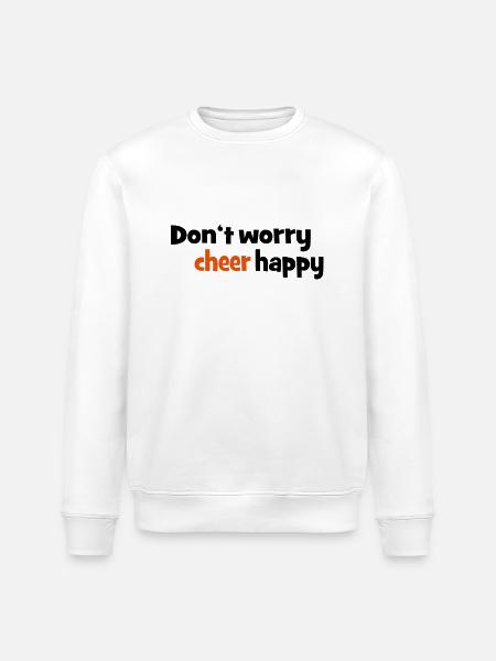 cheerleader - Stanley/Stella Unisex Bio-Sweatshirt ROLLER - Weiß