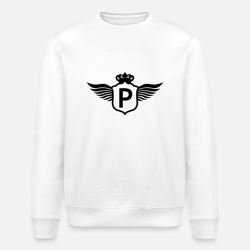 p_shield_f1 - Stanley/Stella ROLLER Unisex Organic Sweatshirt - white