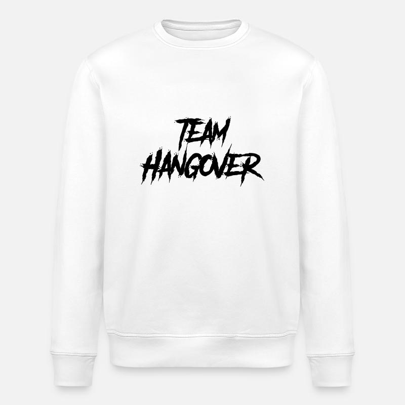team hangover - Stanley/Stella Unisex Bio-Sweatshirt ROLLER - Weiß