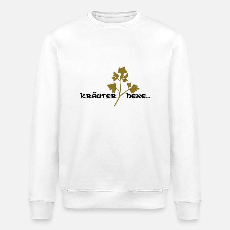 Kräuterhexe - Sweat bio ROLLER Stanley/Stella Unisexe - blanc