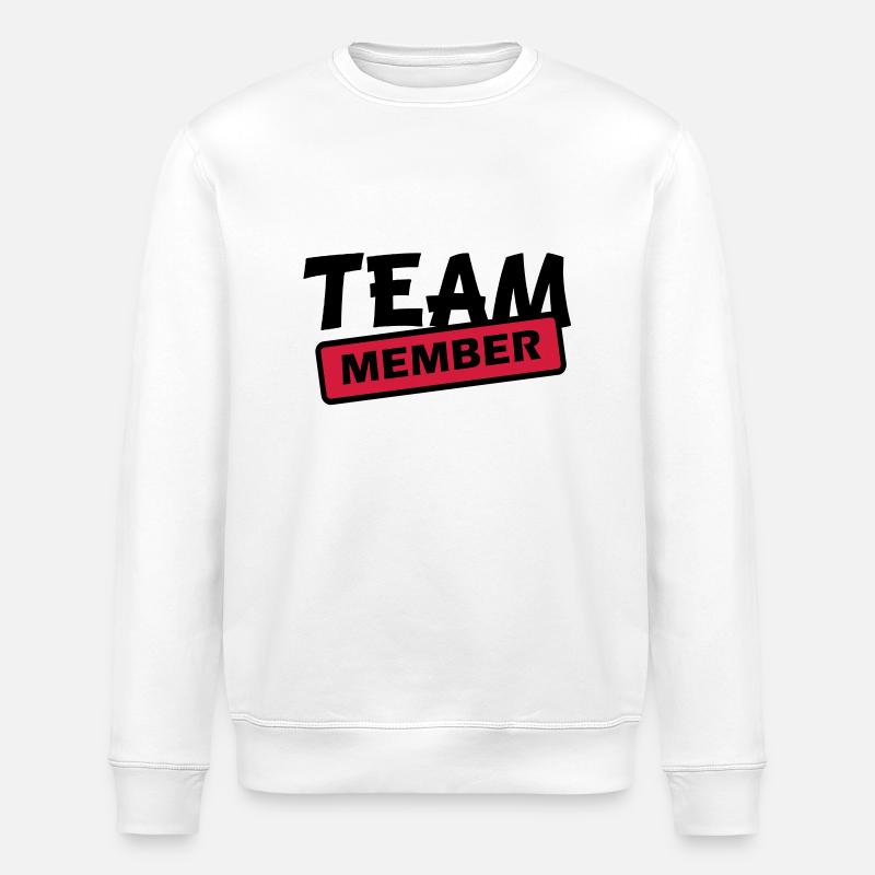 membre de l'équipe - Sweat bio ROLLER Stanley/Stella Unisexe - blanc