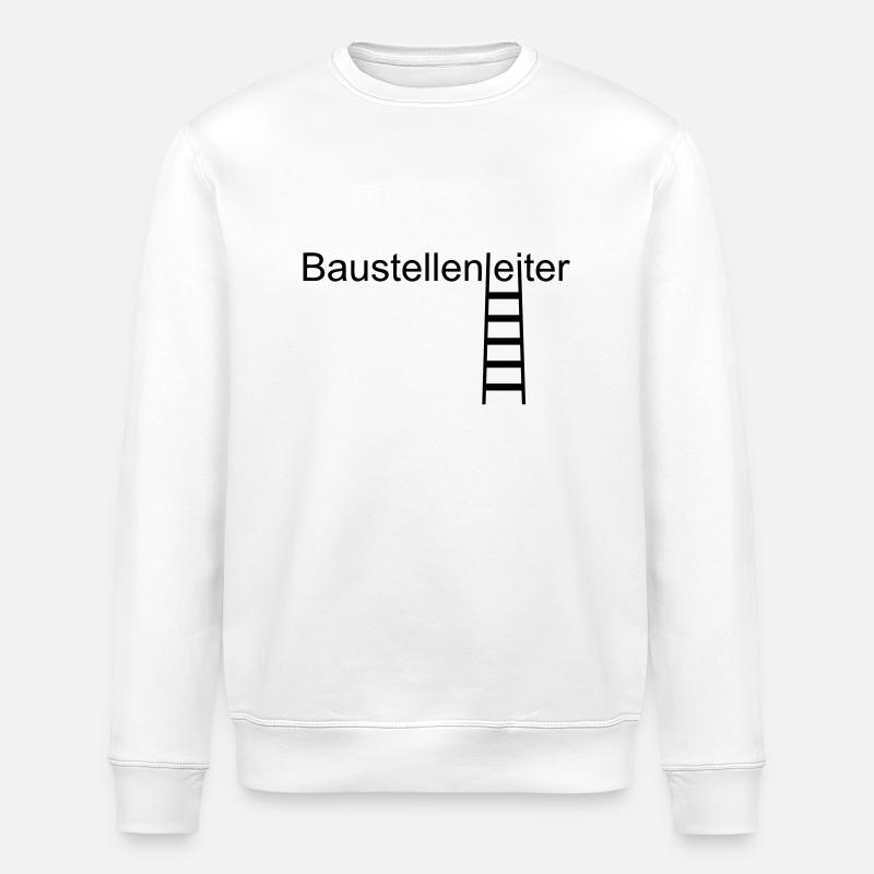 Site manager - Stanley/Stella ROLLER Unisex Organic Sweatshirt - white