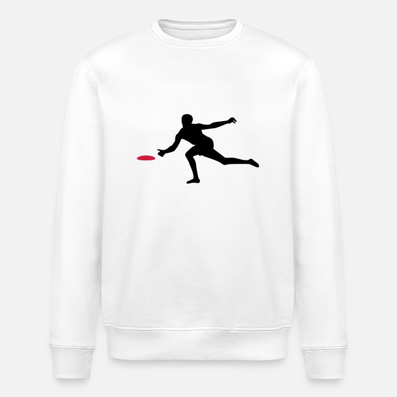 Discgolf - Stanley/Stella ROLLER Unisex Organic Sweatshirt - white