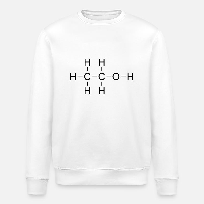 ethanol - Stanley/Stella ROLLER Unisex Organic Sweatshirt - white