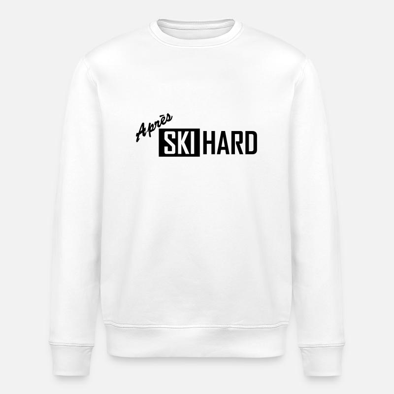 apres ski hard - Sweat bio ROLLER Stanley/Stella Unisexe - blanc