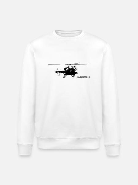 Alouette III - Stanley/Stella Unisex Bio-Sweatshirt ROLLER - Weiß
