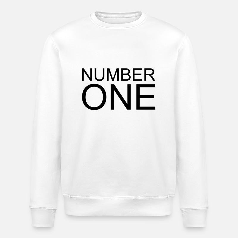 Number One - Sweat bio ROLLER Stanley/Stella Unisexe - blanc