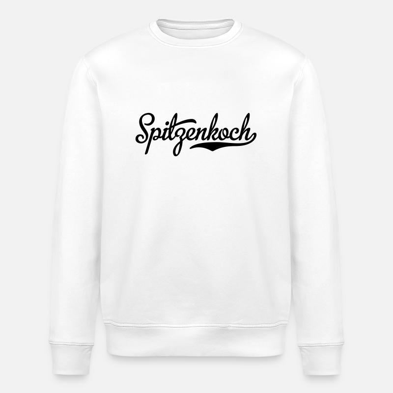 Cook - Stanley/Stella ROLLER Unisex Organic Sweatshirt - white