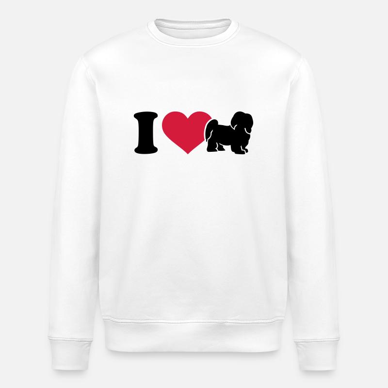 I love Havanese - Sweat bio ROLLER Stanley/Stella Unisexe - blanc