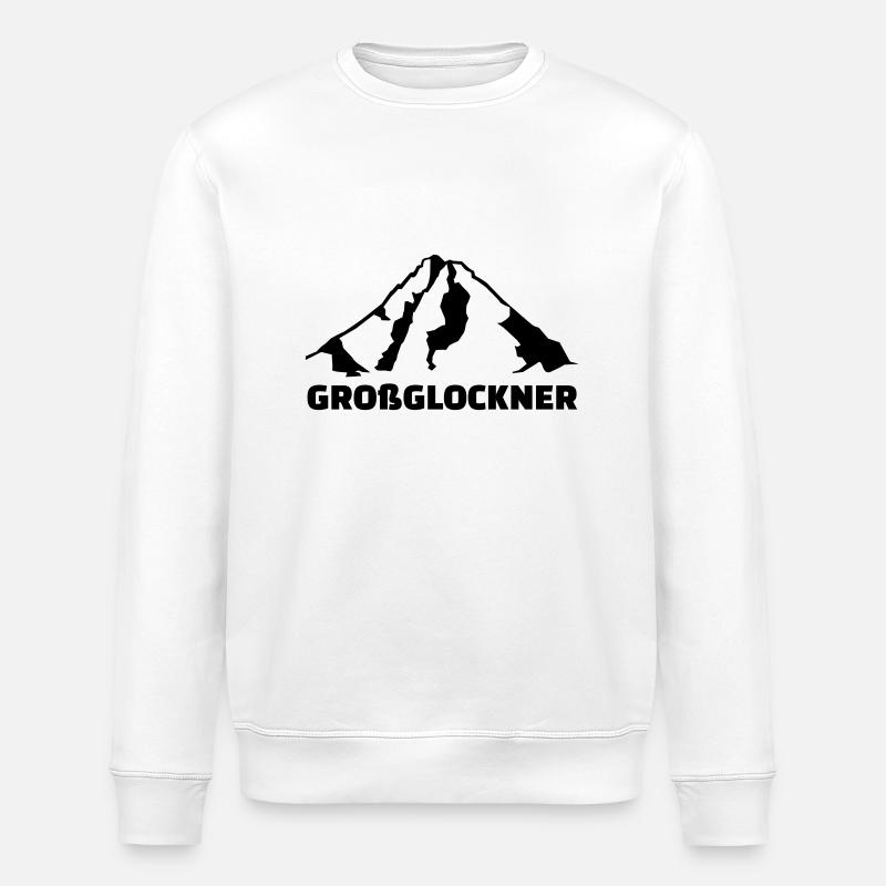 Großglockner - Stanley/Stella Unisex Bio-Sweatshirt ROLLER - Weiß