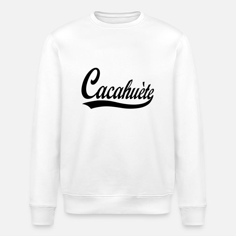 cacahuete - Stanley/Stella Unisex Bio-Sweatshirt ROLLER - Weiß