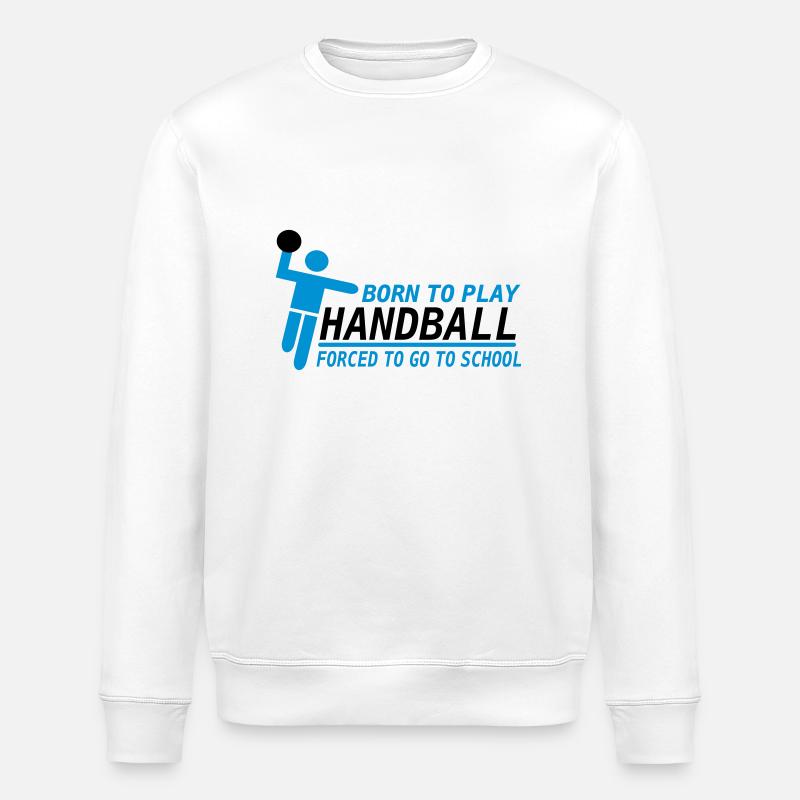 Handball - Stanley/Stella Unisex Bio-Sweatshirt ROLLER - Weiß