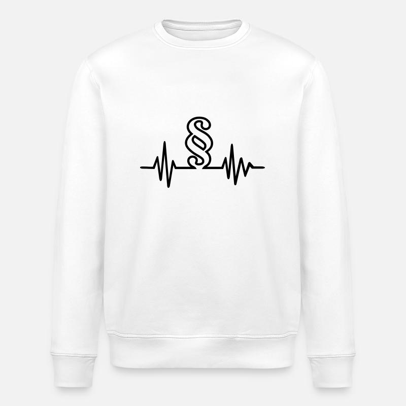 Avocat - Sweat bio ROLLER Stanley/Stella Unisexe - blanc