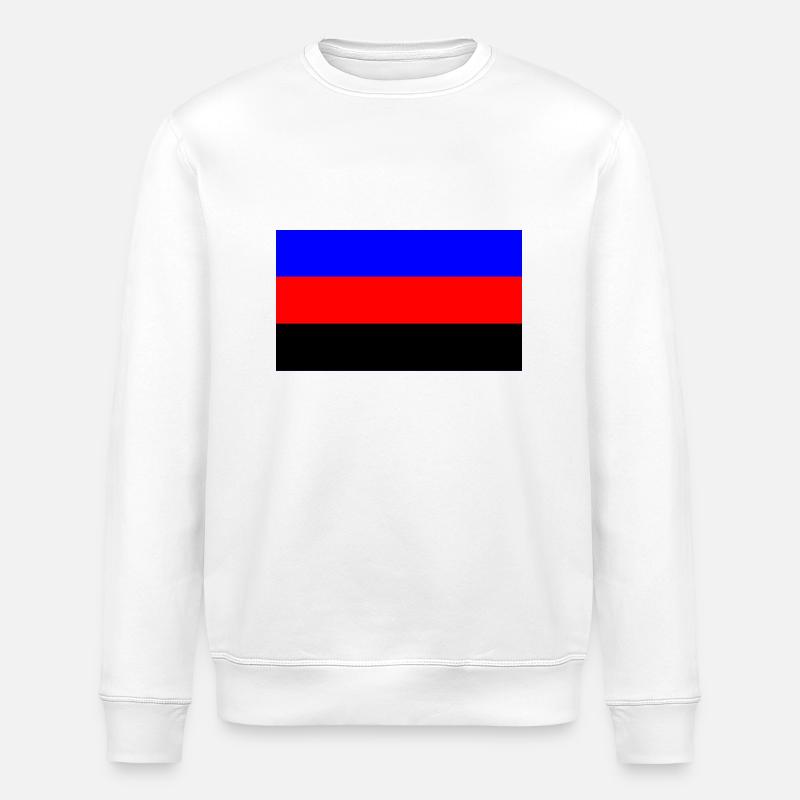 polyamor pride - Stanley/Stella Unisex Bio-Sweatshirt ROLLER - Weiß