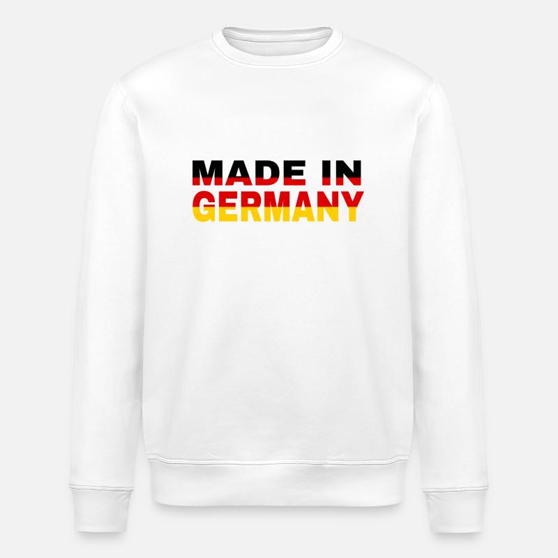 made in Germany - Stanley/Stella Unisex Bio-Sweatshirt ROLLER - Weiß