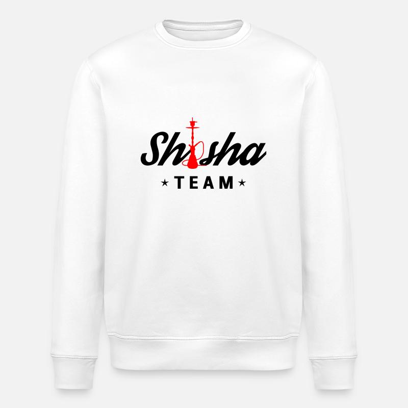 shisha team 2 - Stanley/Stella Unisex Bio-Sweatshirt ROLLER - Weiß