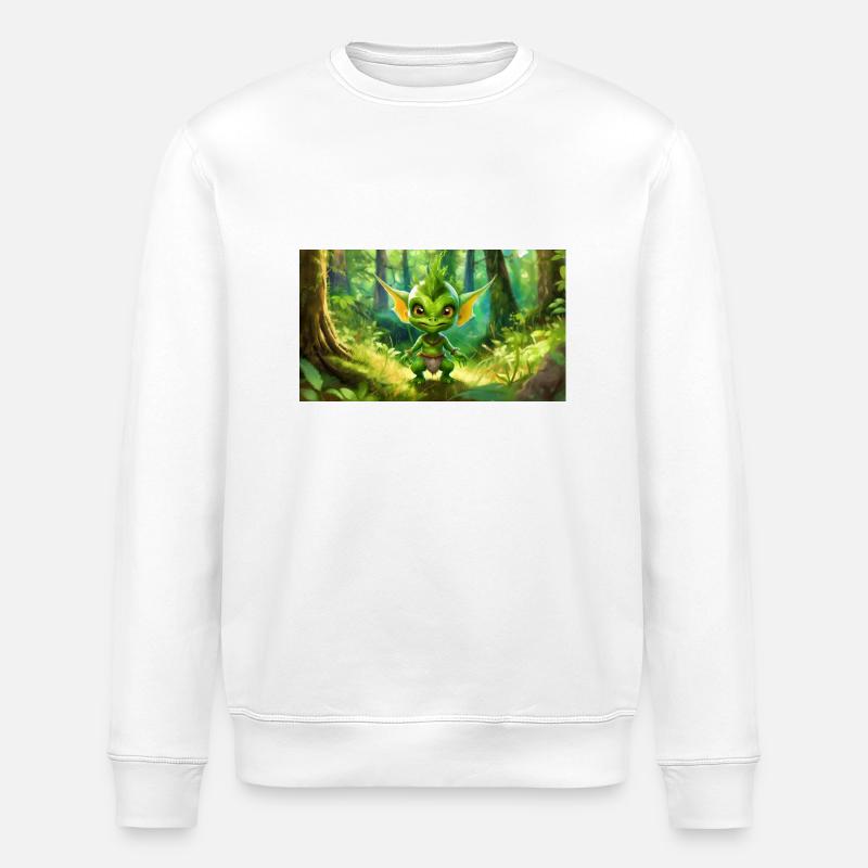 Gobelin - Jeunes petits monstres mignons - Sweat bio ROLLER Stanley/Stella Unisexe - blanc