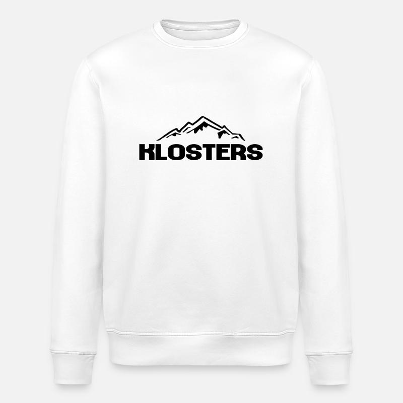 Monastère - Sweat bio ROLLER Stanley/Stella Unisexe - blanc