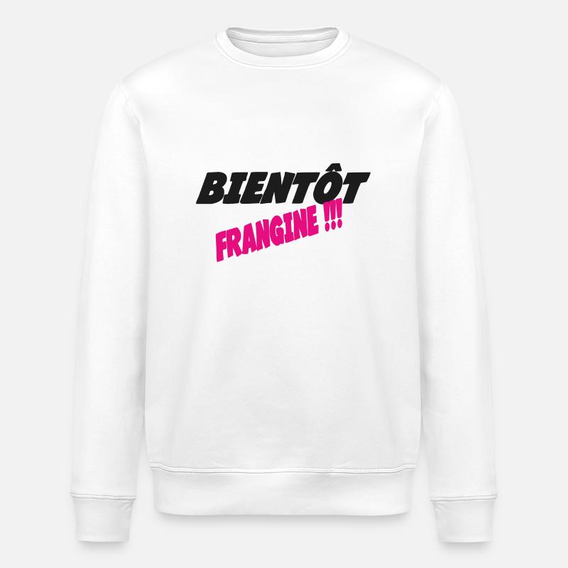 Bald FRANGINE = - Stanley/Stella Unisex Bio-Sweatshirt ROLLER - Weiß