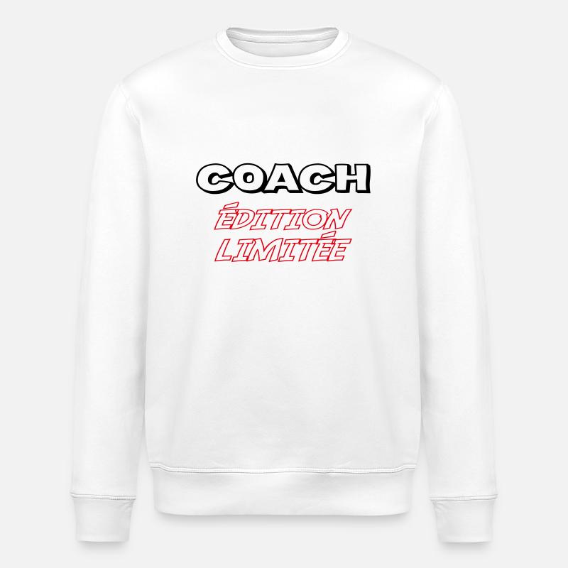 COACH éedition limitée - Sweat bio ROLLER Stanley/Stella Unisexe - blanc