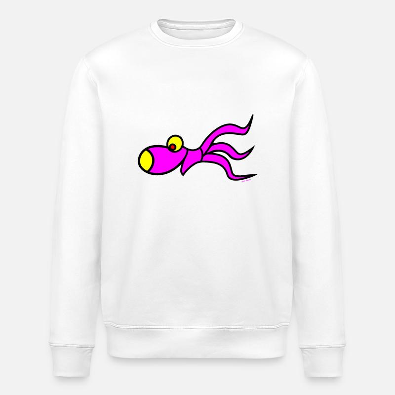 squid shirt - Stanley/Stella Unisex Bio-Sweatshirt ROLLER - Weiß