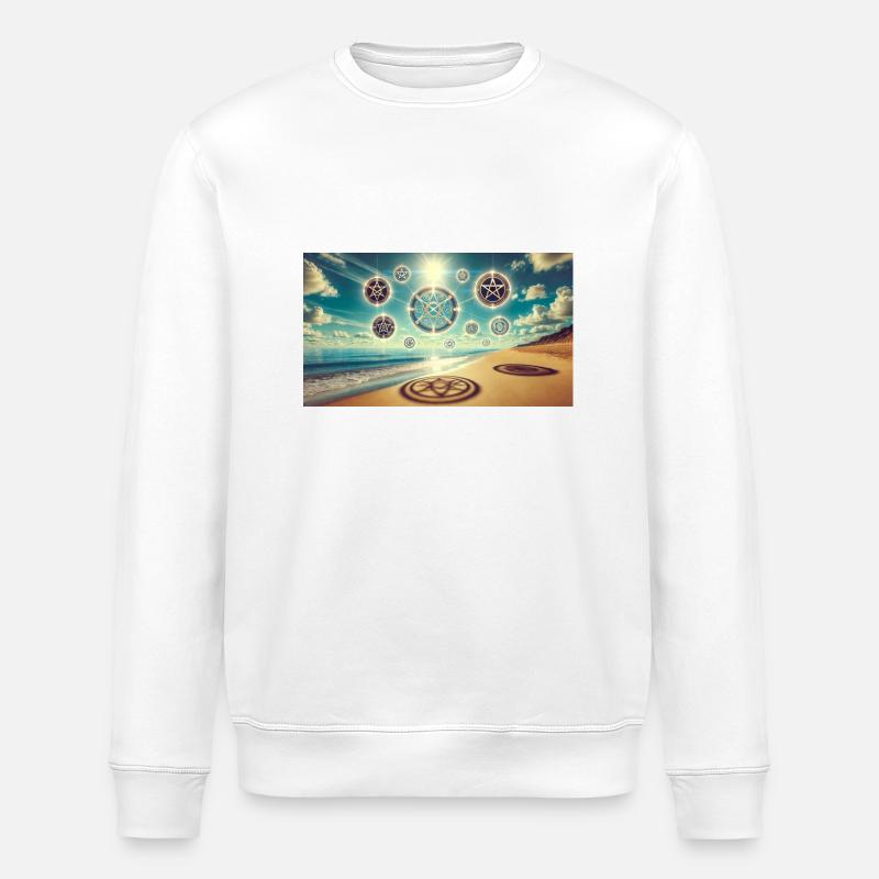 Magie - Sweat bio ROLLER Stanley/Stella Unisexe - blanc
