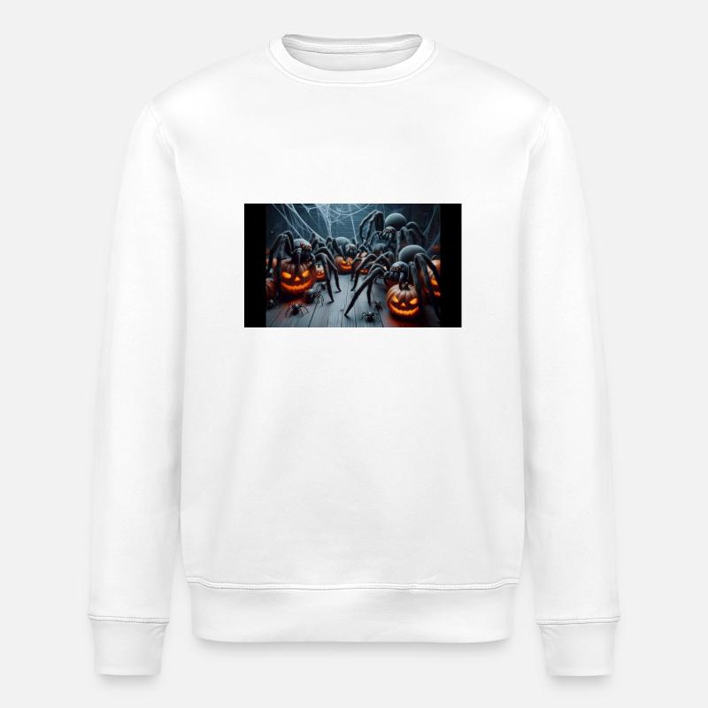 Spiders - Stanley/Stella ROLLER Unisex Organic Sweatshirt - white