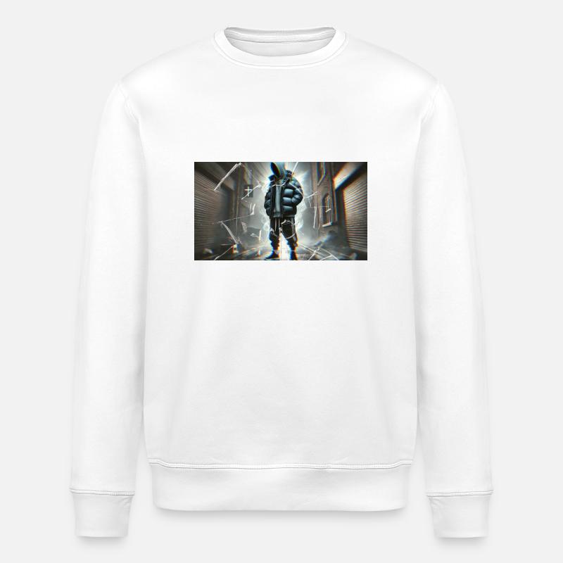InShot 20250221 150122438 - Stanley/Stella Unisex Bio-Sweatshirt ROLLER - Weiß